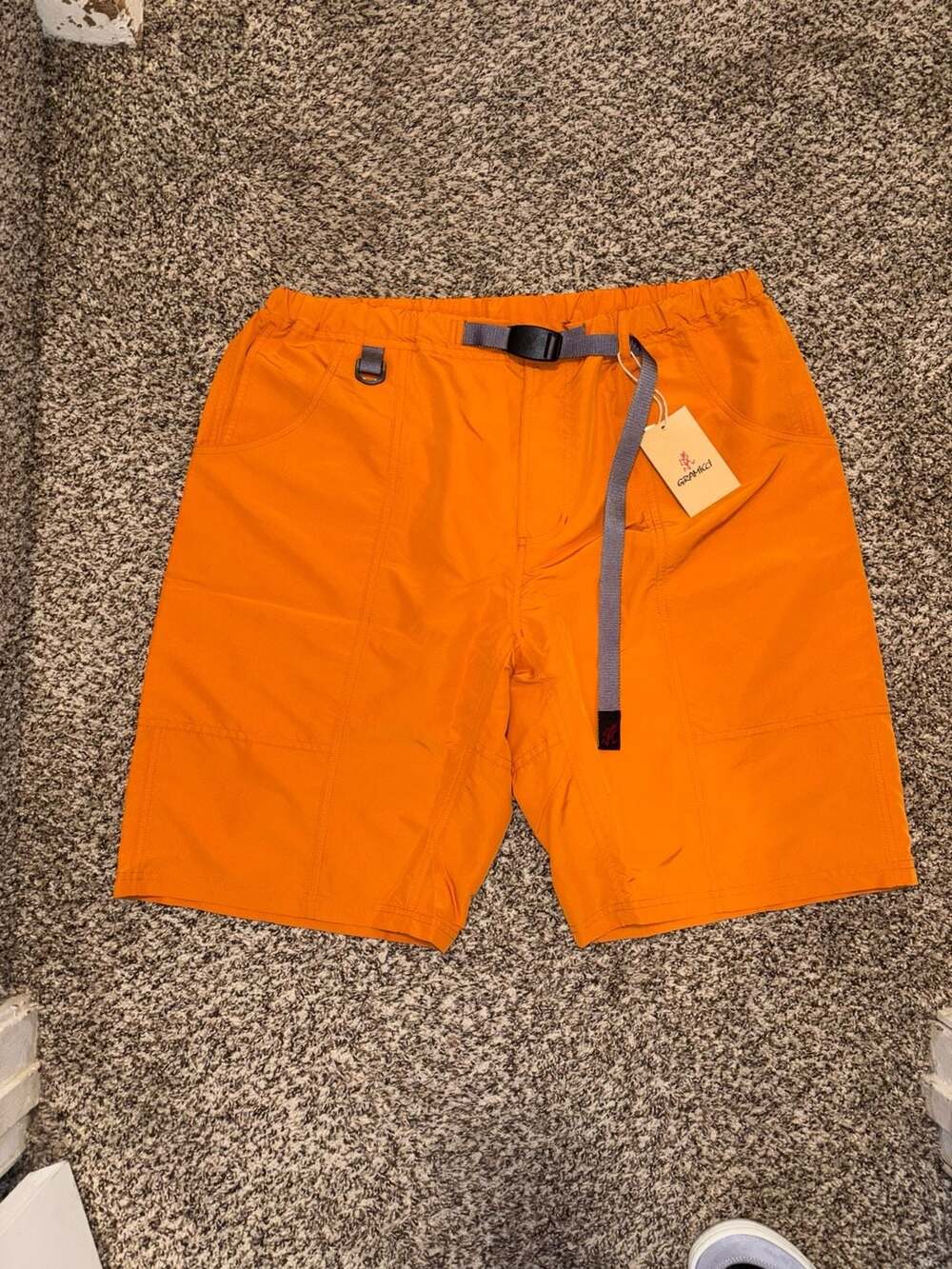 Gramicci Shell Gear Shorts in Foggy Orange